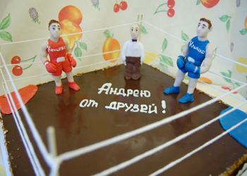 Торт Мой друг боксер Кофейня «Каффа» (Вологда)